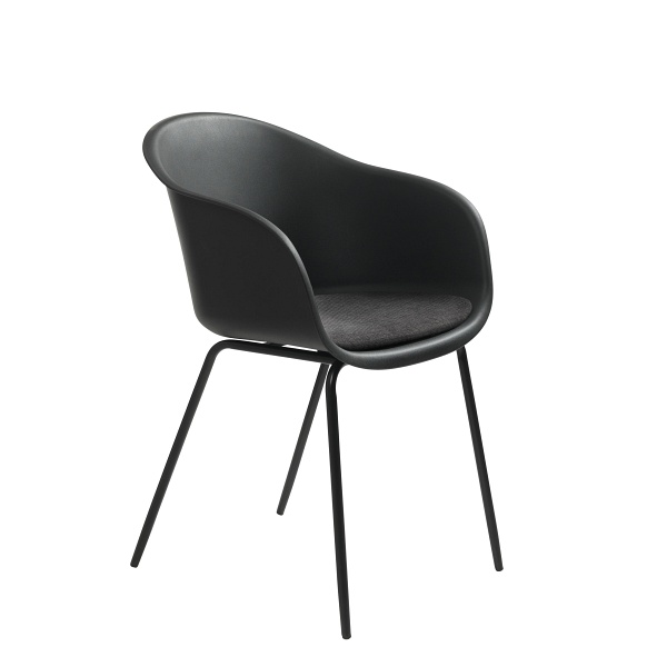 Krzesło Topley Arm czarne - Intesi